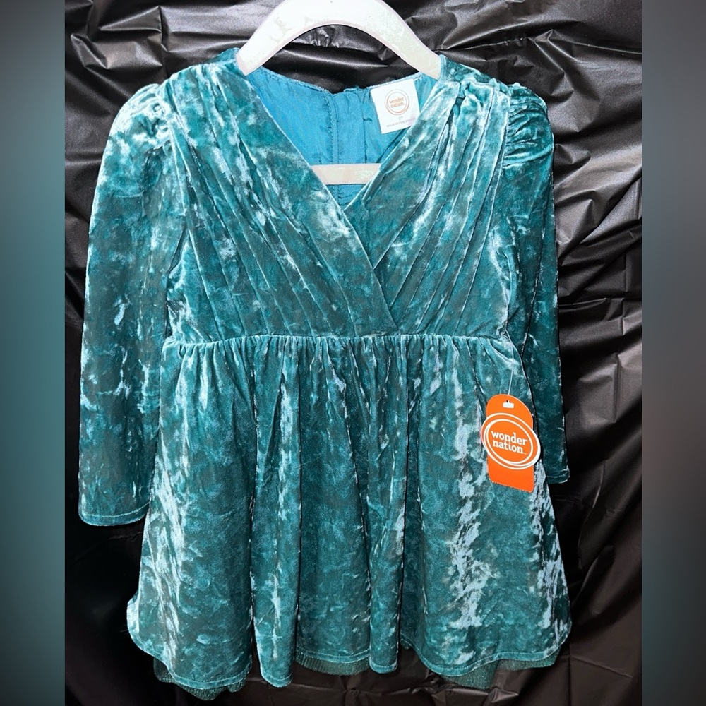Toddler 2T Wonder Nation Velvet Dress